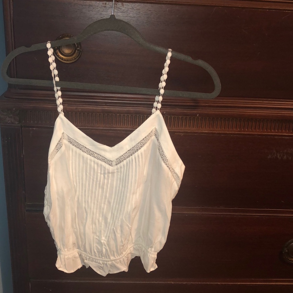 White tank top